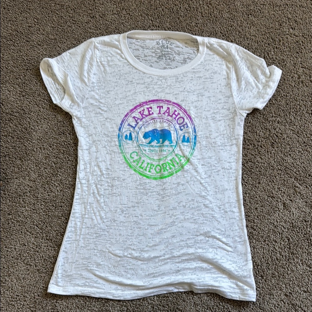 Lake Tahoe California Women’s T-Shirt - White